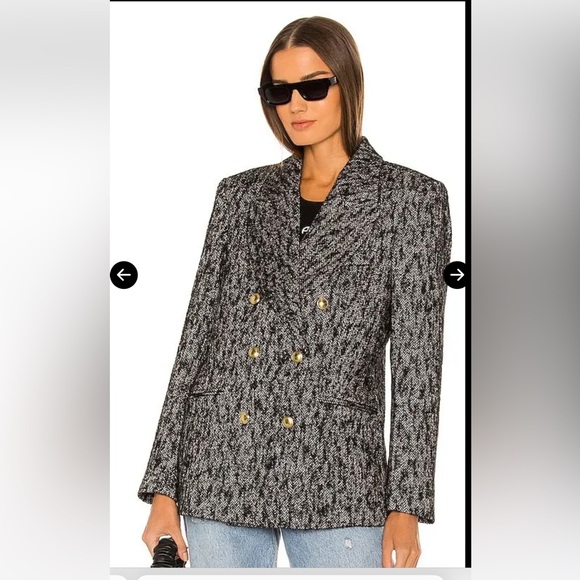 Anine Bing Dionne Blazer Sz S - Picture 2 of 8